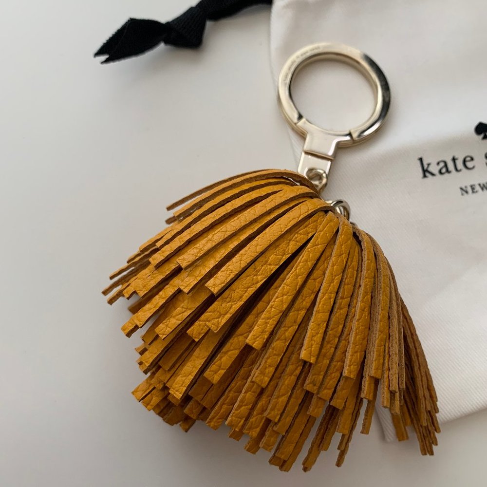 Kate Spade Gold Tassel Key Holder